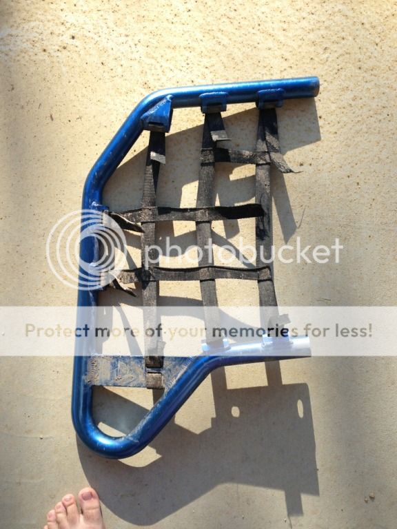 Blue tusk nerf bars ltr450