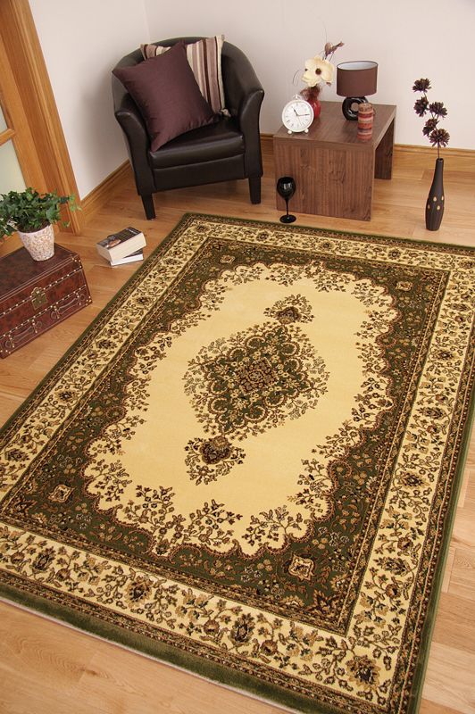 Small Medium Extra Large XL Soft Thick Cheap Rugs New Green Quality