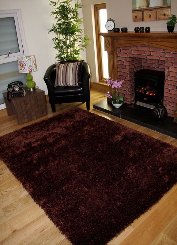 Thick Soft Ribbons High Quality Polyester Shaggy Rugs Small Large XL