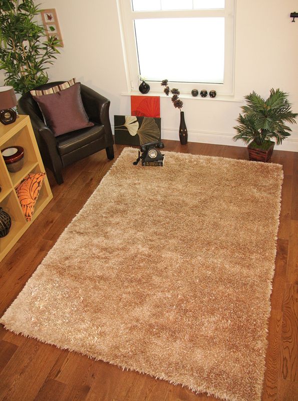 Shaggy Rugs Thick Soft Ribbons High Quality Polyester Small Large XL