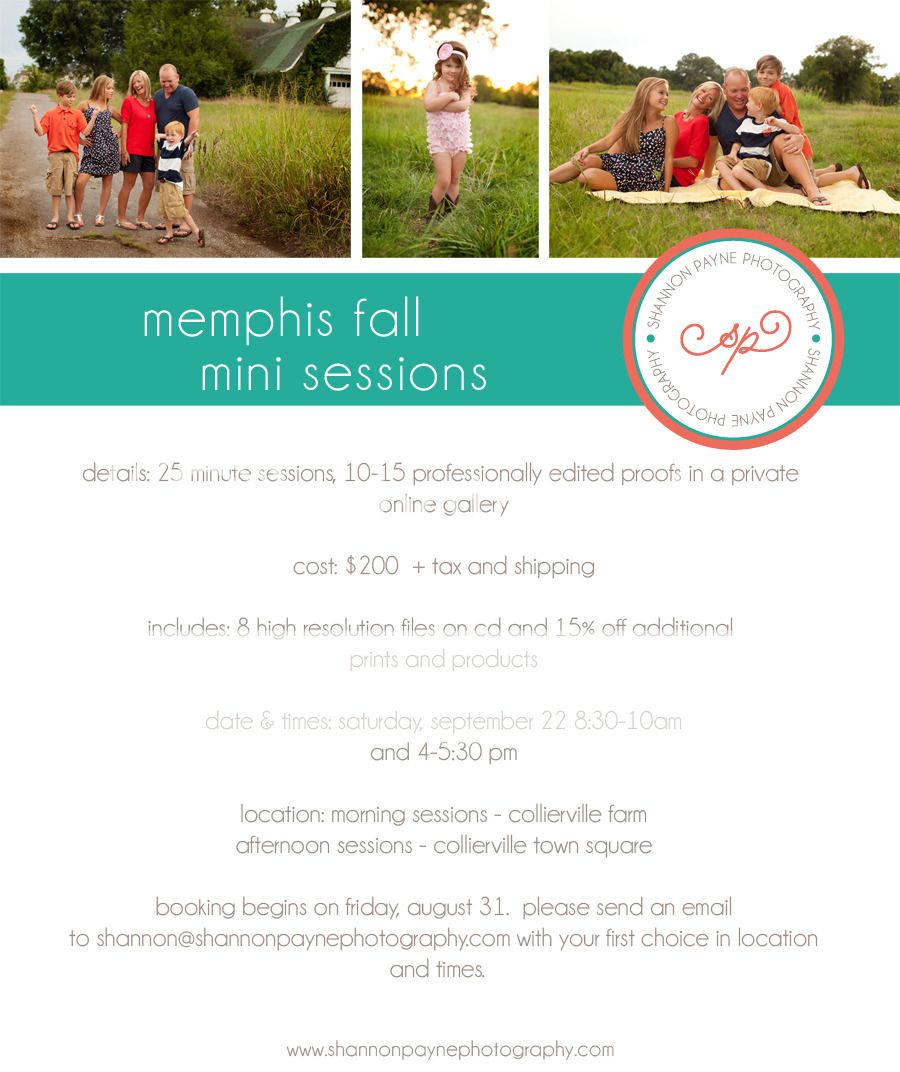  Memphis Fall Minis  |  Memphis TN Family and Child Photographer